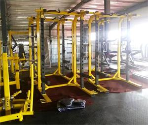 Machine <span class=keywords><strong>de</strong></span> <span class=keywords><strong>squat</strong></span> multifonctionnelle Freeman Factory Direct Sale Hack <span class=keywords><strong>Squat</strong></span> Rack pour entraînement des jambes à domicile, type Smith Machine - Product Image 2