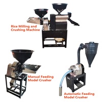Moulin à Grains/Herbes en Acier Inoxydable de Qualité Alimentaire, Petite Taille, pour la Fabrication de Poudre - Vente Directe Usine