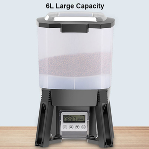 Sunsun Solar Automatische Feeder Cff 206 Voor <span class=keywords><strong>Aquarium</strong></span> <span class=keywords><strong>In</strong></span> Aquacultuur Boerderij Voeden Vissen Lente Vijver Auto <span class=keywords><strong>Fish</strong></span> Feeder Machine - Product Image 5