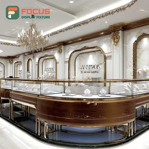 Minimalist Luxury Jewelry Store Furniture Laminated Finish Commercial Store Showcase Cabinet - Product Image 6