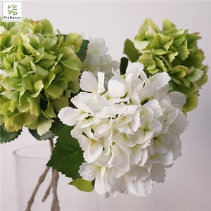 <span class=keywords><strong>Hortensia</strong></span> artificielle à tige unique de haute qualité, toucher réaliste, revêtement en latex, grande fleur d'<span class=keywords><strong>hortensia</strong></span> pour la décoration de mariage - Product Image 6