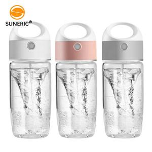 Botella Mezcladora de polvo de proteína auto agitadora de vidrio, <span class=keywords><strong>mezclador</strong></span> eléctrico de viaje para deporte, gimnasio, Fitness, 450ML - Product Image 2