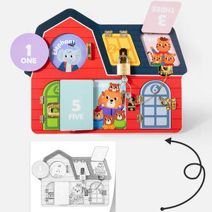 2026 nuevo producto cerrajero inteligente bloqueo Picking desafío cognición Digital Animal iluminación ejercicio habilidades motoras finas - Product Image 5