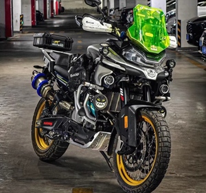Motocicleta de Exploración ADV F800GS con Motor de 2 Cilindros y Sonido Potente, Sistema de Escape Modificado, 3 Maletas, Usada, de Alta Calidad, para Rally - Product Image 5