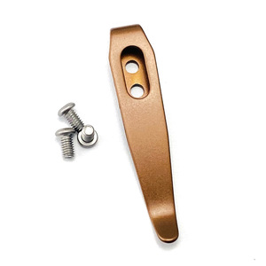 Clip de poche universel en acier inoxydable 420 avec revêtement mat, anti-rouille, pour couteau, outil EDC extérieur, pack de matériel de transport - Product Image 1
