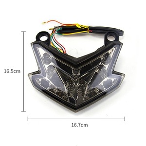 Feu arrière de frein de moto pour <span class=keywords><strong>Kawasaki</strong></span> Z800 <span class=keywords><strong>Z125</strong></span> ZX636 ZX-6R <span class=keywords><strong>NINJA</strong></span> <span class=keywords><strong>Z125</strong></span> PRO clignotant indicateur feux arrière Led feu arrière - Product Image 1