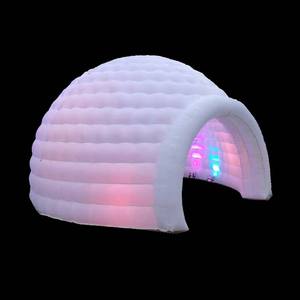 Orient inflatables 5m Đường Kính LED chiếu sáng <span class=keywords><strong>Inflatable</strong></span> <span class=keywords><strong>Dome</strong></span> <span class=keywords><strong>marquee</strong></span> lều không khí Lều tuyết lều cho tổ chức sự kiện - Product Image 1