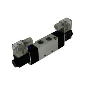 Válvula neumática tipo <span class=keywords><strong>Airtac</strong></span> 4V120 4V220 4V320 4V420 Válvula solenoide de doble bobina 4V320-10 - Product Image 2