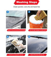Shampoo pour lavage auto sans contact, qualité professionnelle, prix usine WA, idéal pour voitures, camions, motos