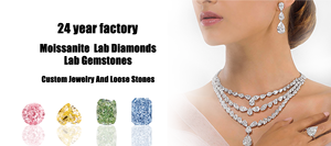 工場価格 IGI認定 14K & 18Kソリッドゴールド婚約指輪 女性向け HPHT CVD VVS ラボグロウン ラディアントカットダイヤモンド - Product Image 5