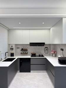 Gabinete de Cocina Modular Personalizado de Fábrica 2025, Ecológico, Moderno, de Madera Contrachapada, Impermeable, con Gran Capacidad de Almacenamiento - Product Image 3