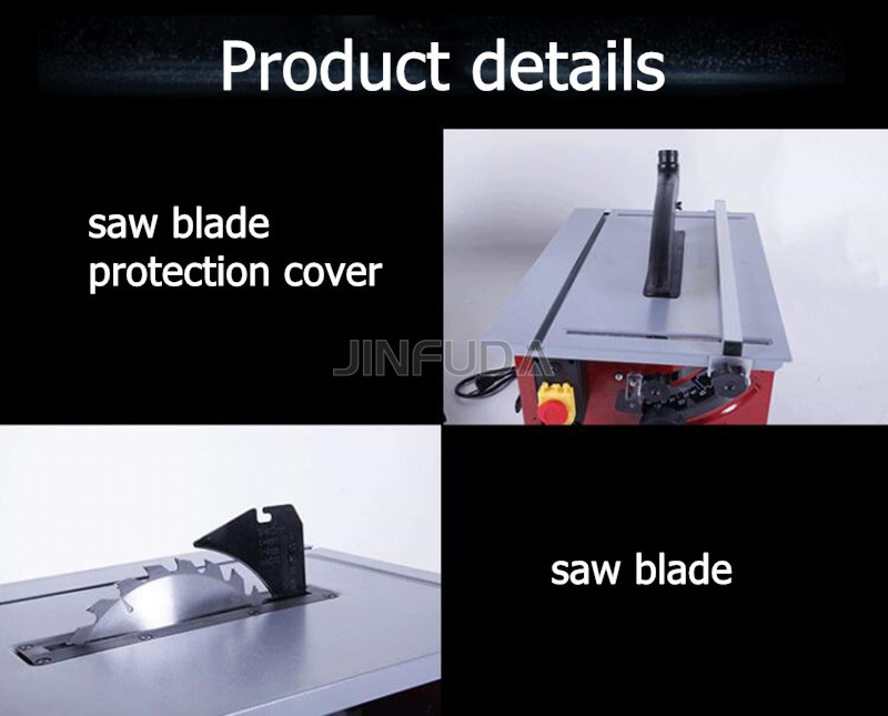 Multi-Functional Sliding Table Saw Household Woodworking Machinery Small Woodworking Table Saw Wood Cutting Machine