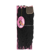Tissage synthétique de qualité supérieure meilleure qualité vague naturelle 30 "255 grammes tissage de vague d'eau bon marché mat super doux