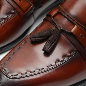 Chaussures décontractées rétro personnalisées pour hommes, chaussures habillées à bout pointu, chaussures décontractées d'automne, chaussures habillées et Richelieu en cuir pour hommes, directement de l'usine - Product Image 5