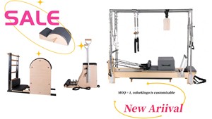 Comercial Pilates Reformer Equipos de fitness 5 Juegos Cadillac Combo Chair Gym <span class=keywords><strong>Yoga</strong></span> <span class=keywords><strong>Center</strong></span> - Product Image 6