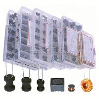 Inducteurs à anneau de couleur en gros Inducteur à noyau magnétique SMD Tambour Starter Filtrage Power Wind Coil Rod Inductance Kits Assortiment