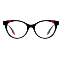 Monturas de Gafas Ópticas de Acetato Laminado, Diseño de Moda de Lujo para Mujer, Ligeras, con Logotipo Personalizado de Mariposa, Gran Venta