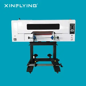 Hot Selling 60cm Digital Crystal Label UV DTF Printer 3 Head Roll to Roll Sticker UV Printing Machine Glass Ceramic Acrylic