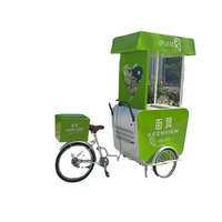 Chariot mobile Chariot à glace roulé à froid avec congélateur à vendre