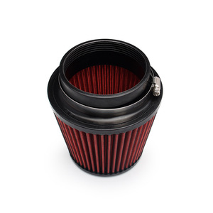 Filtro de Aire Universal para Automóvil de 76 mm y 100 mm de Alto Flujo, Cabeza de Hongo Roja con Abrazadera - Product Image 5