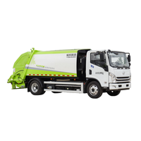 Camion à ordures électrique Dongfeng de fabrication chinoise, EURO 5, compacteur, dernier modèle, qualité certifiée pour utilisation en extérieur, options personnalisées