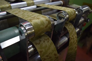 Cordón de cinta de cinturón de Jacquard de camuflaje Multicam de alta calidad para bolsas de chaleco táctico y uso balístico - Product Image 6