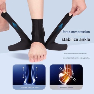 Soporte de Tobillo Ligero, Ajustable, con Compresión, <span class=keywords><strong>para</strong></span> Recuperación de Lesiones - Product Image 2