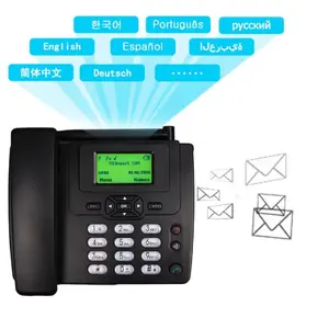 4G/5G GSM SIM Card Desktop Fixed Terminal Telephone Home Office Landline Phone