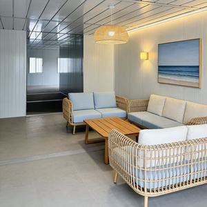 Casa Contenedor Prefabricada, Moderna, Modular, para Oficina, Centro Comercial, Hotel, Hermosa, Duradera, Impermeable, Resistente al Fuego - Product Image 6