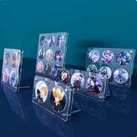 Cadre photo en acrylique personnalisé à 3 couches avec motif cercle, impression UV/sérigraphie décorative
