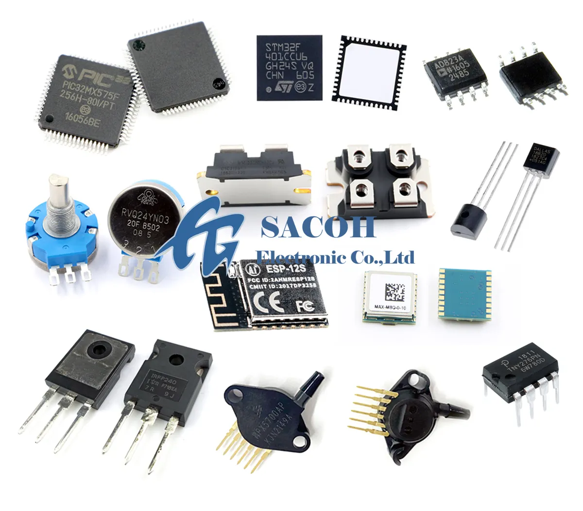 Saccoh Chất lượng cao Chip mạch tích hợp linh kiện điện tử vi điều khiển Transistor max6390xs29d4 + t