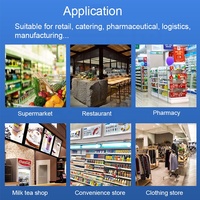 Escáner de Código de Barras Edoo de Alta Calidad y Bajo Precio, Hecho en China, para Supermercados, Almacenes y Tiendas, de Escritorio, Portátil, USB, QR, 1D y 2D