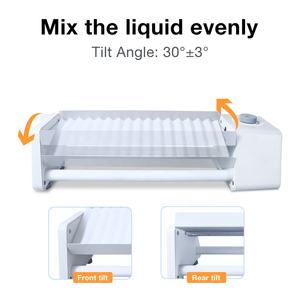 Mezclador basculante de eje largo de laboratorio OEM, rotador basculante de cubierta corta para tubo de recolección de sangre, placa de elevación, mezclador de vórtice - Product Image 6