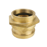 Adaptor Tembaga BS TOWAY John Morris Sambungan Instan Betina/Pria untuk Hidran Kebakaran 1.5" 2" 2.5" Sudut yang Diperkuat Tahan Panas