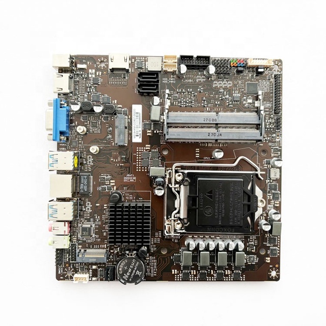 Industrial ATX Motherboard Rich I/O Ports PCIe PCI Intel H81 Compatible 6/7/8/9th Gen Core/Pentium/Celeron Integrated SATA/MSATA