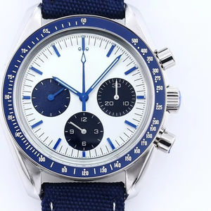 Montre de plongée de luxe pour homme, mouvement à remontage manuel de qualité 5A, acier inoxydable 4130, aiguilles de plongée, bracelet 20 mm. - Product Image 1