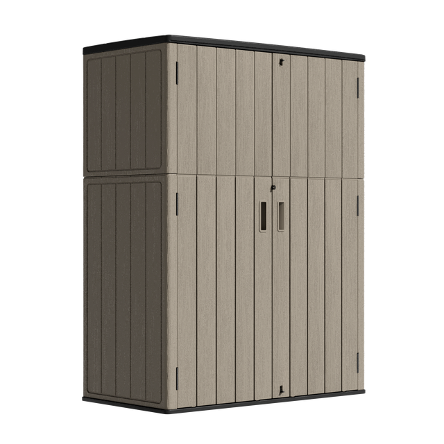 Tool Storage Cabinet Lockable Storage Cabinet Garage Cabinets for Workshop Shed Backyard Organization