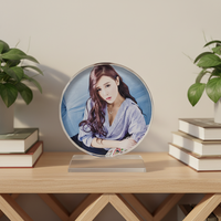 Trophée en cristal avec logo personnalisé, plaque de récompense en cristal à concevoir soi-même, cadre photo en cristal vierge pour sublimation
