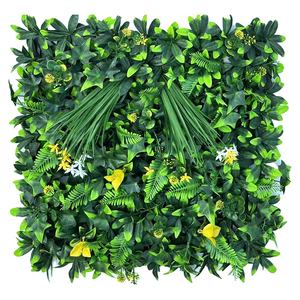 Jardín <span class=keywords><strong>vertical</strong></span> decoración de pared verde panel de fondo verde césped artificial pared a prueba de UV pared verde - Product Image 6