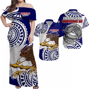 Camicie e Abiti Hawaiani Personalizzati Coordinati, Gonne Lunghe all'Ingrosso nei Colori della Bandiera di Ritafia, <span class=keywords><strong>Provincia</strong></span> di Taafia, Vanuatu - Product Image 4