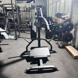 Titanyum Ticari Sınıf Kaldıraçlı Squat ve Baldır Kaldırma Makinesi <span class=keywords><strong>2</strong></span>'si 1 Arada Ağır Hizmet Tipi Plakalı Bacak Presi Güçlendirme Spor Salonu Ekipmanı - Product Image 3