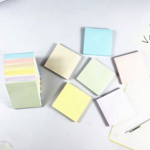 Bloc de Notas Adhesivas Morandi Color, Juego de 12 Libros, 76x76cm, Papelería para Oficina y Estudiantes, 60 Páginas por Libro - Product Image 3