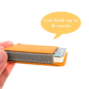 เคสบัตรหนังแบบมินิมอลสามารถใส่การ์ดได้สูงสุด6ใบสำหรับ iPhone 16 15 14 - Product Image 3