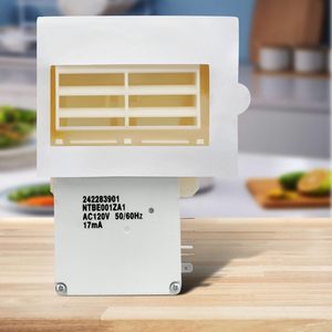 Ensemble d'amortisseur d'air électrique en plastique pour réfrigérateur, pièce de rechange compatible Frigidaire Crosley 3016452 AP5788340 - Product Image 2