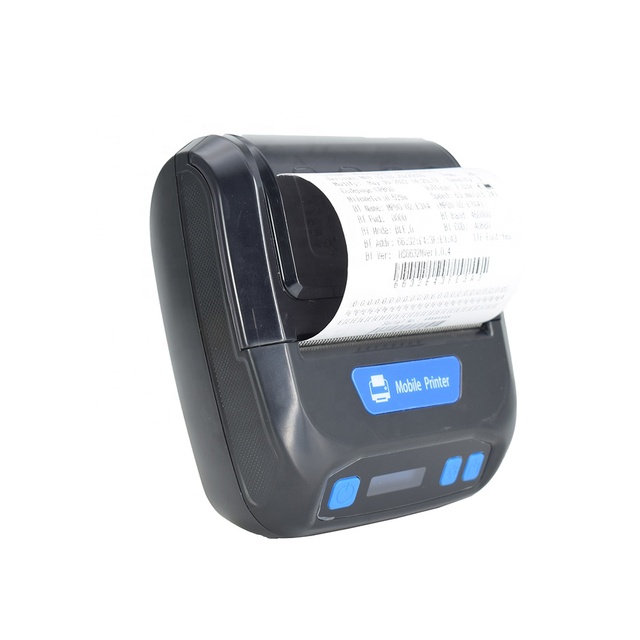 80mm POS Printer Wireless for USB Mobile Android Thermal Receipt Printer in Stock 2600mAh Battery 1-Year Warranty