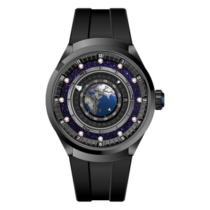 Reloj Automático Personalizable ODM Universe Earth, Reloj Mecánico de Esqueleto para Hombre - Product Image 2