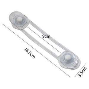 New bé an toàn bằng chứng nhựa tự dính từ ngăn kéo ổ khóa trẻ em tủ khóa - Product Image 6
