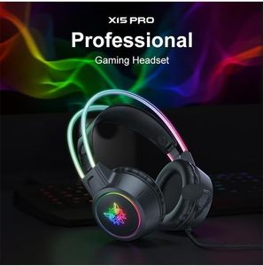 <span class=keywords><strong>Onikuma</strong></span> หูฟังสเตอริโอ X15 Pro, ทนทานเสียงรอบทิศทางหูฟังสำหรับเล่นเกมขนาด3.5มม. ตัดเสียงรบกวนหูฟังแบบมีสายพร้อมไฟ RGB สำหรับ PS4 PC - Product Image 5