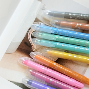 <span class=keywords><strong>Pastelli</strong></span> in Gel scintillante arcobaleno per bambini e adulti-Set di 10 pennarelli Glitter acquerello per superfici in vetro e carta - Product Image 6