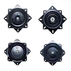 Sièges pivotants carrés pour meubles, base pivotante à <span class=keywords><strong>360</strong></span> degrés, tabouret, chaise, bon marché, de haute qualité, fabriqué en matériau durable, plaque pivotante à <span class=keywords><strong>360</strong></span> degrés - Product Image 3